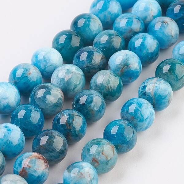 Natural Apatite Beads Strands