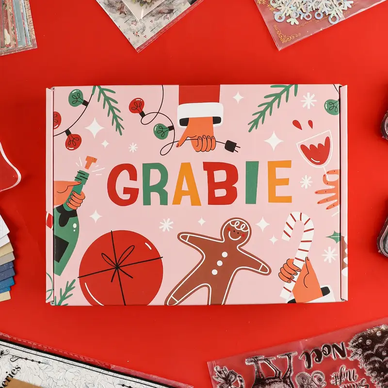 Grabie Scrapbook Club Box - Holiday-themed Limited Edition