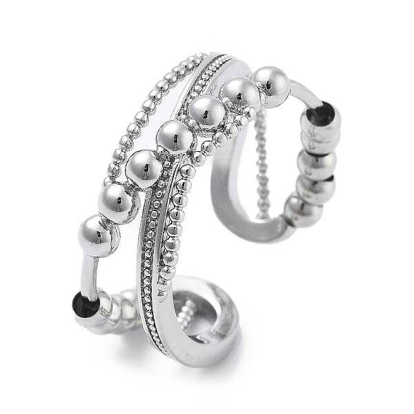 Rotatable Open Cuff Rings for Women