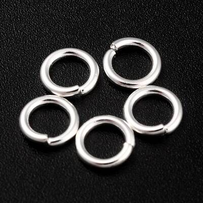 Rack Plating Brass Jump Rings