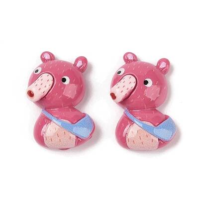 Opaque Resin Animal Decoden Cabochons