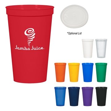500 Customized 22 oz Big Game Stadium Cup - BPA Free & USA Made