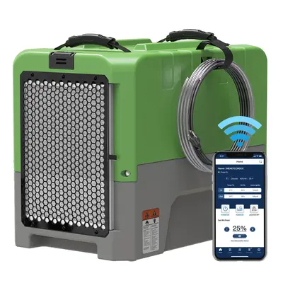 ALORAIR® Wholesale Package of Storm LGR Extreme WI-FI 85 Pint Commercial Restoration Dehumidifiers - Green