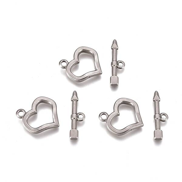 Non-Tarnish 304 Stainless Steel Toggle Clasps