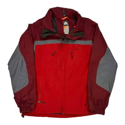 Nike Acg Jacket - Large Red Nylon