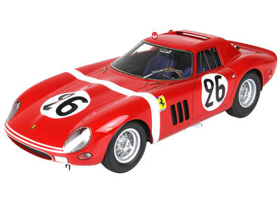 Ferrari 250 GTO #26 Ed Hugus - Jose Rosinski 24 Hours of Le Mans (1964) with DISPLAY CASE Limited Edition to 200 pieces World...