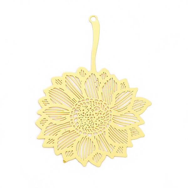 Brass Filigree Big Pendants