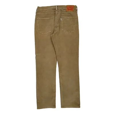 Levis Cord Trousers - 31? Waist Beige Cotton