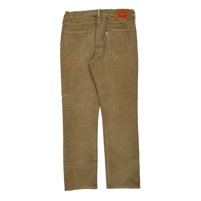Levis Cord Trousers - 31? Waist Beige Cotton