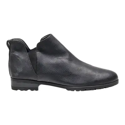 DR SCHOLLS Ankle Boots Black Leather Womens UK 5