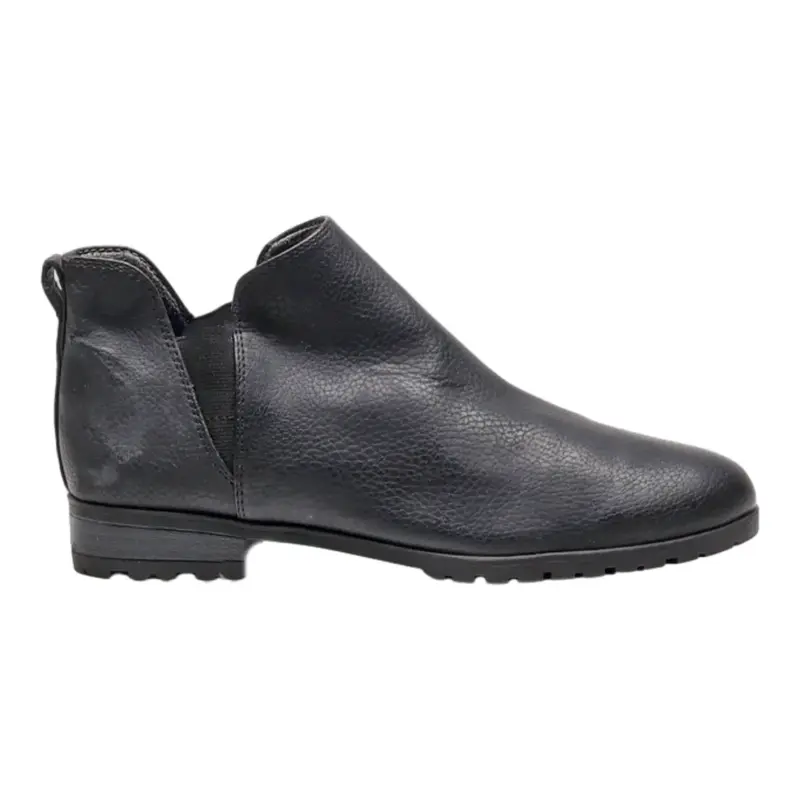 DR SCHOLLS Ankle Boots Black Leather Womens UK 5