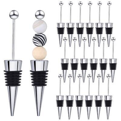 18Pcs Beadable Wine Stoppers