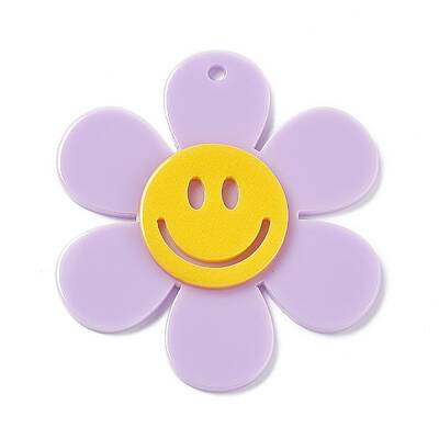 Opaque Acrylic Big Pendants