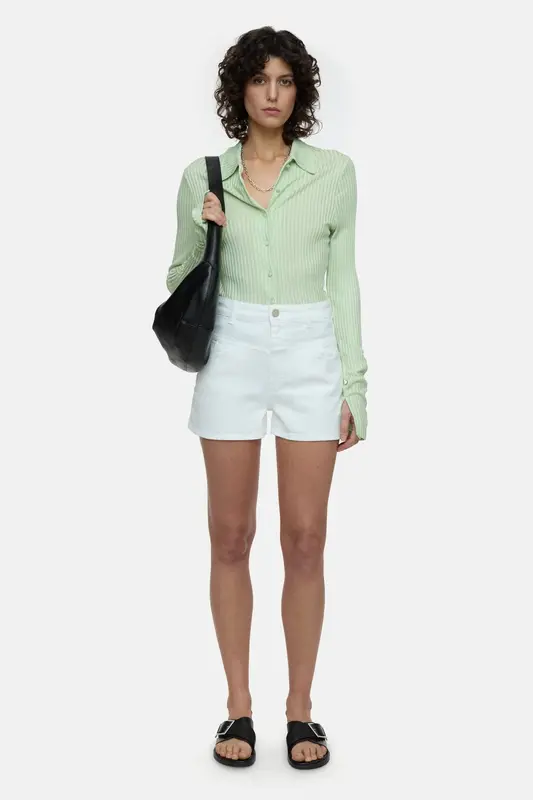 Denim Shorts Jocy X C92103-01y-29 White | Color: WHITE | Size: 29