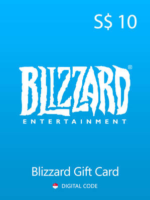 Blizzard Entertainment Gift Card SG 10 SGD Singapore | Battle.net