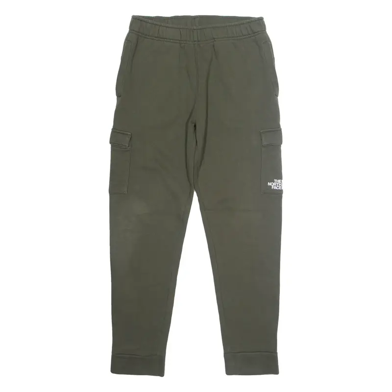 THE NORTH FACE Boys Joggers Green Tapered XL W28 L29