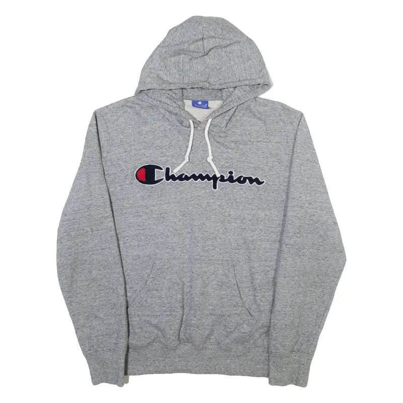 CHAMPION Womens Grey Hoodie M
