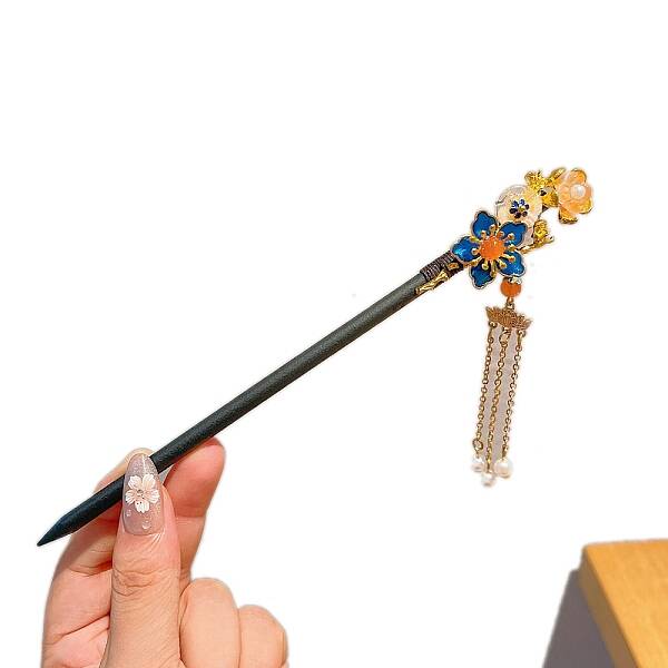Glass Hair Sticks