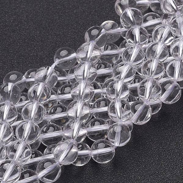Natural Quartz Crystal Beads Strands