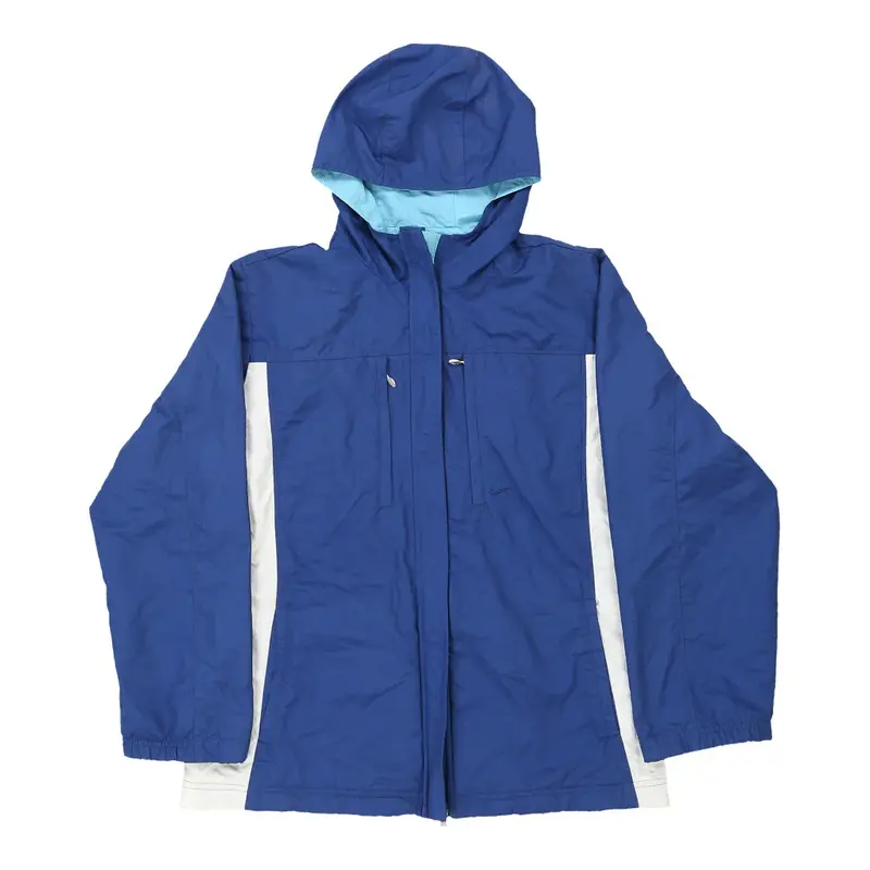Age 4-6 Nike Jacket - Small Blue Polyester