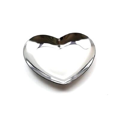 Non-Tarnish Heart Stainless Steel Jewelry Plates
