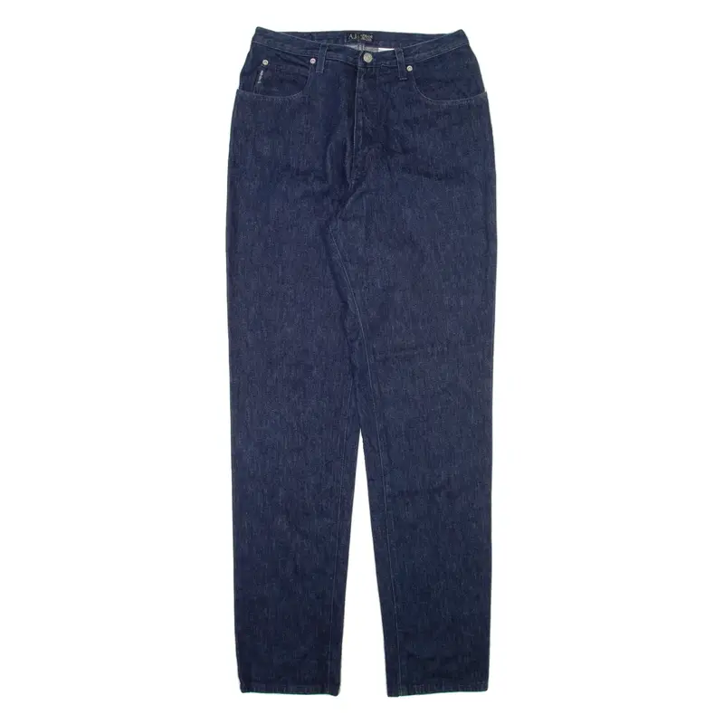ARMANI JEANS Womens Jeans Blue Relaxed Mom W28 L34