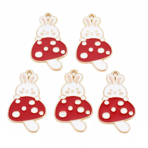 Alloy Enamel Pendants