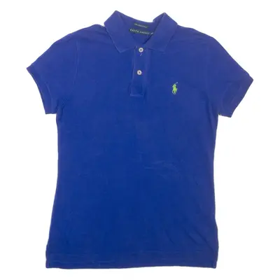 RALPH LAUREN The Skinny Polo Boys Polo Shirt Blue M