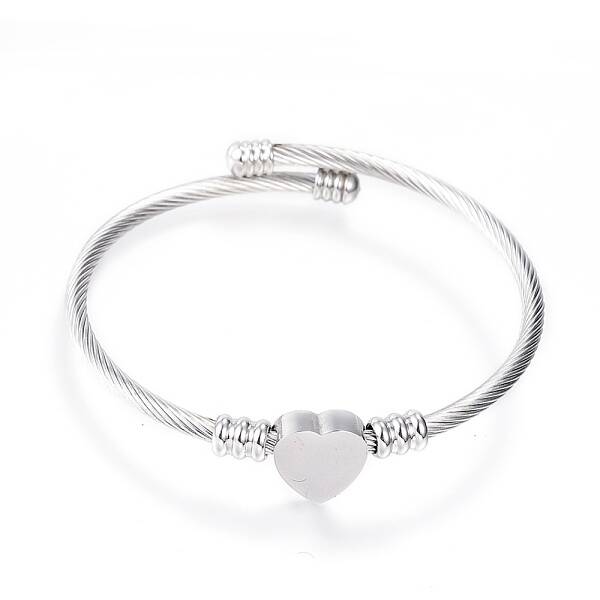 Tarnish Resistant 316 Surgical Stainless Steel Torque Bangles