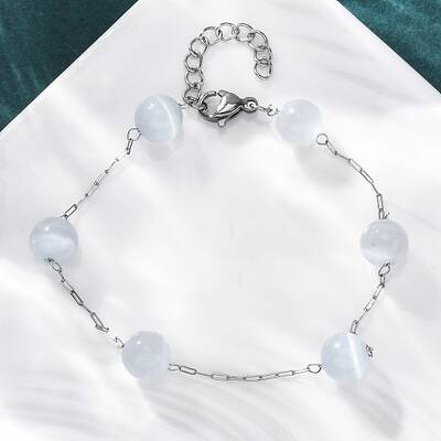304 Stainless Steel Cable Chain Bracelets