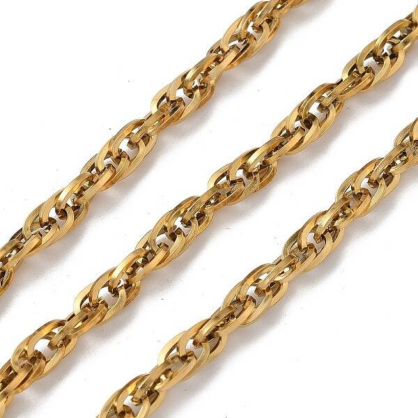 Ion Plating(IP) 304 Stainless Steel Rope Chains