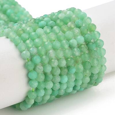 Natural Chrysoprase Beads Strands