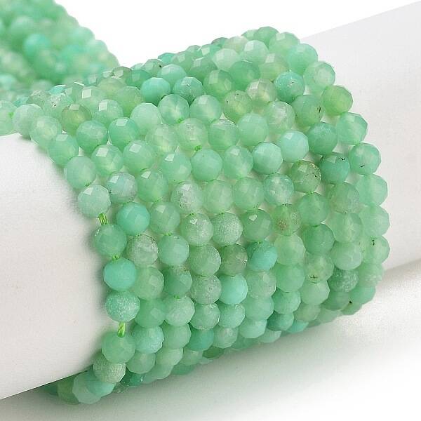 Natural Chrysoprase Beads Strands