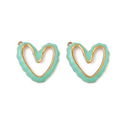 304 Stainless Steel Enamel Pendants