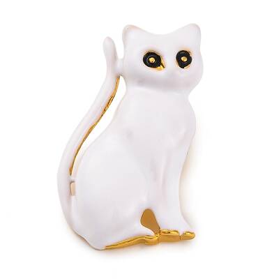Cat Shaped Alloy Enamel Pins