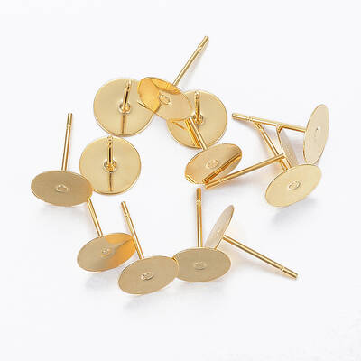 304 Stainless Steel Stud Earring Findings