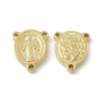 PVD Vacuum Plating 201 Stainless Steel Chandelier Component Links
