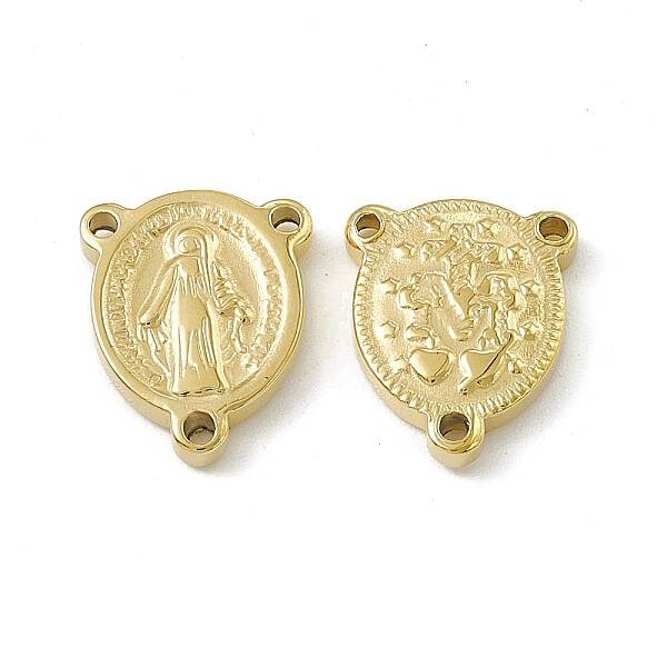 PVD Vacuum Plating 201 Stainless Steel Chandelier Component Links