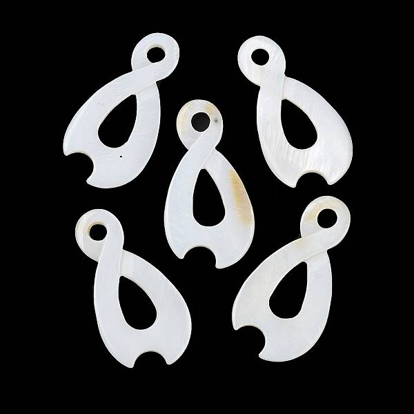 Natural Freshwater Shell Pendants