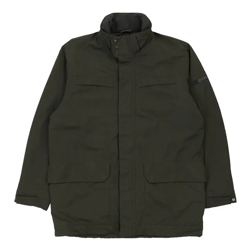 Colmar Coat - Large Khaki Nylon