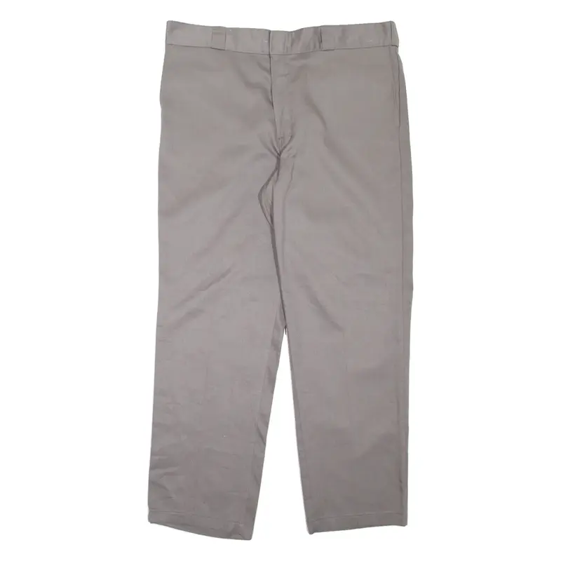 DICKIES 874 Workwear Mens Trousers Grey Regular Straight W40 L32