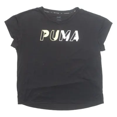 PUMA Womens T-Shirt Black M