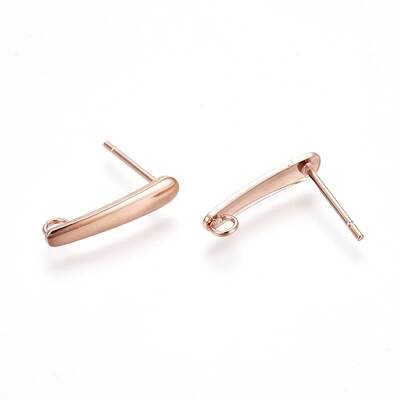 304 Stainless Steel Stud Earring Findings