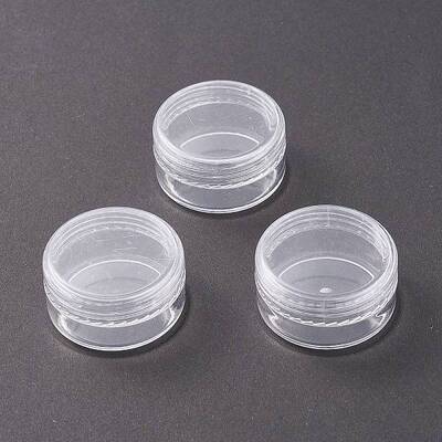 (Defective Closeout Sale: Scratched) Plastic Bead Containers
