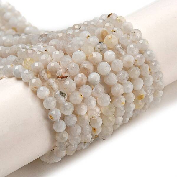 Natural Rainbow Moonstone Beads Strands
