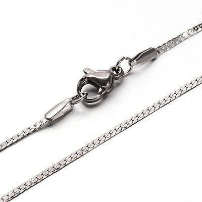 Tarnish Resistant 304 Stainless Steel Cuban Link Chain Necklaces