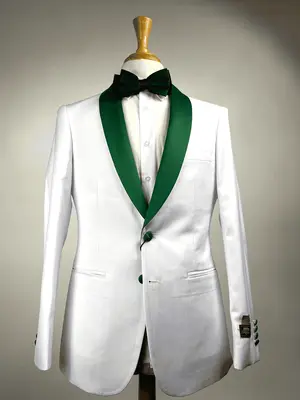 TUX-SHAWL White/ Hunter