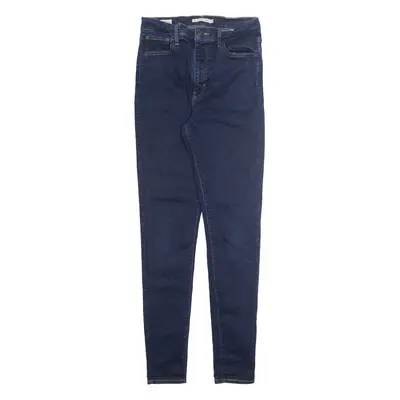 LEVI'S Mile High Big E Womens Jeans Blue Slim Skinny W26 L30