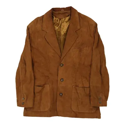 Unbranded Suede Jacket - Large Brown Suede