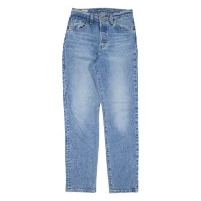 LEVI'S 501 BIG E Jeans Womens Blue Regular Straight W26 L28